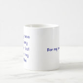 義理の息子セラミックギフトコーヒーマグ コーヒーマグカップ (中央)