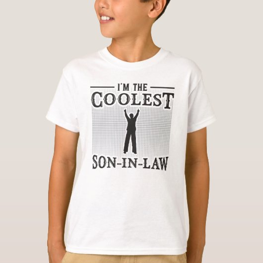 義理の息子素晴らし法律訴訟のおもしろい贈り物 Tシャツ (正面)