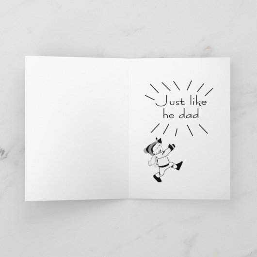 義理の息子 カード (内部)