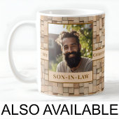 義理の息子、子お気に入りのども、写真、ウッドマグカップC503 コーヒーマグカップ