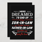 義理の息子&義理の父親の関係が永遠に続く サンキューカード (正面/裏面)