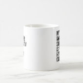 義理の母の家族の息子に一致する現在 コーヒーマグカップ (中央)