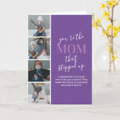 義理の母の日写真カード カード (黄色い花)