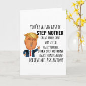 義理の母への最高のプレゼント カード (黄色い花)