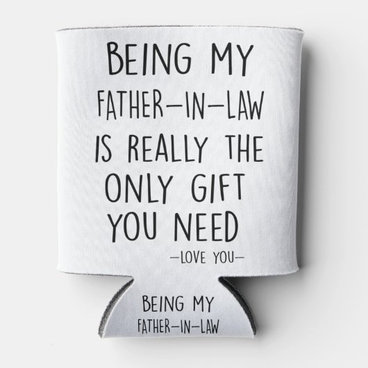 義理の父だから本当に唯一の賜物だ 缶クーラー (正面)