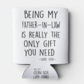 義理の父だから本当に唯一の賜物だ 缶クーラー (裏面)