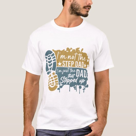 義理の父ではありません Tシャツ (正面)