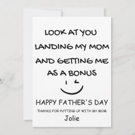 義理の父に誕生日おめでとう サンキューカード