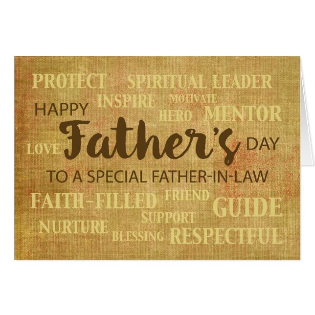 義理の父の日の資質 (正面横)