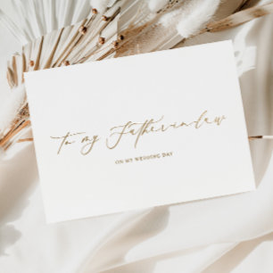 義理の父の結婚式の日にエルズメア 箔カード