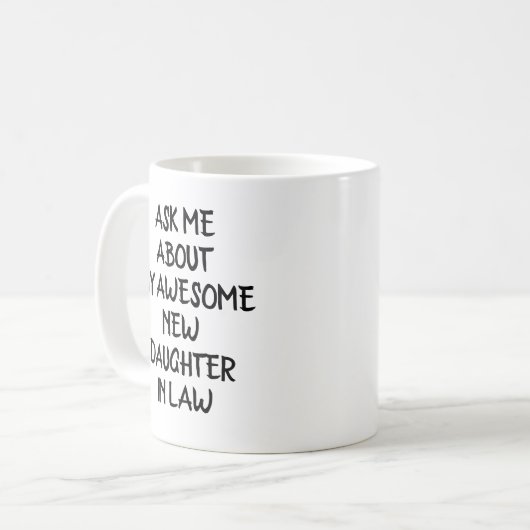 義理の父親へのプレゼント 結婚式 新婦 父の日 コーヒーマグカップ (正面左)