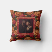 義理の美しい思慮深い写真装飾用クッション クッション (裏面)