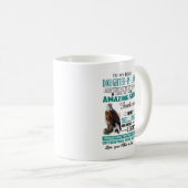 義理の親愛娘に父からのマグギフト コーヒーマグカップ (正面右)