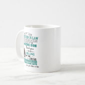 義理の親愛娘に コーヒーマグカップ (正面左)