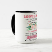 義理の親愛娘に – 私はあなたではなかった与え マグカップ (正面左)