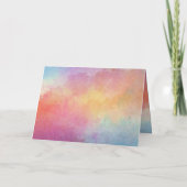 義理エレガントの母の結婚式の日に折り畳まれた カード (裏面)