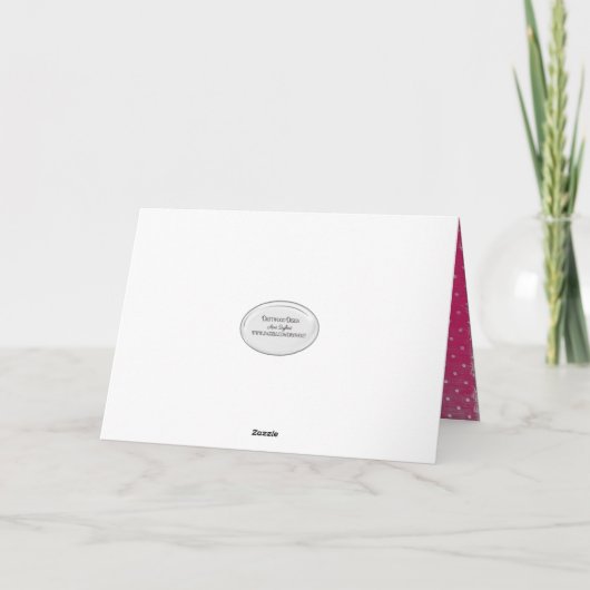 義理娘の誕生日 カード (裏面)