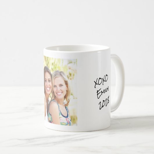 義理最高のの姉パーソナライズされたさんの写真 コーヒーマグカップ (正面右)