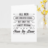 義理最高の息子素晴らし贈与 カード (黄色い花)