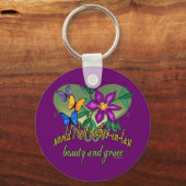 義理最高の母様の贈り物 キーホルダー (正面)