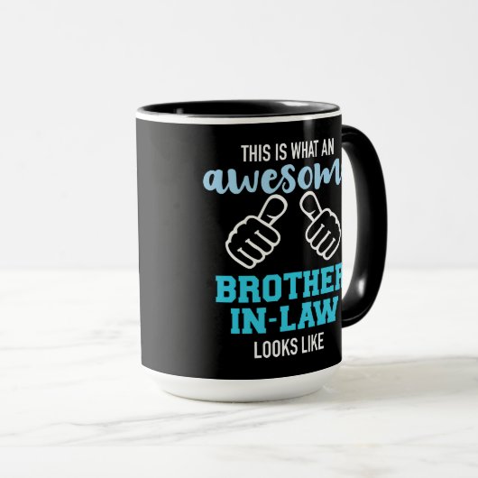 義理素晴らしの兄弟はこうだ マグカップ (正面右)