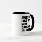 義理素晴らしの娘のように マグカップ (正面右)