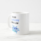 義理素晴らし息子に コーヒーマグカップ (正面左)