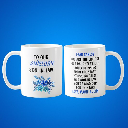 義理素晴らし息子に コーヒーマグカップ