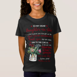 義理親愛の娘に Tシャツ