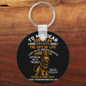 義理親愛の息子には君に贈り物を与え渡さなかった キーホルダー (正面)