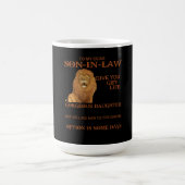 義理親愛の息子に与えは コーヒーマグカップ (中央)