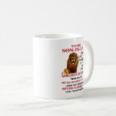 義理親愛息子に コーヒーマグカップ (正面右)