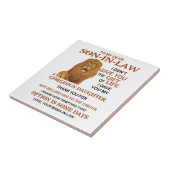 義理親愛息子よ君には命与えの賜物は無かった タイル (側面)