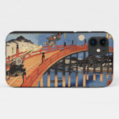 義経と弁慶、国芳、Yoshitsune及びBenkei、Kuniyoshi、Ukiyo-e Case-Mate iPhoneケース (裏面(横))