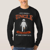 義肢とバイオニックのための人工脚テーマ Tシャツ (正面)
