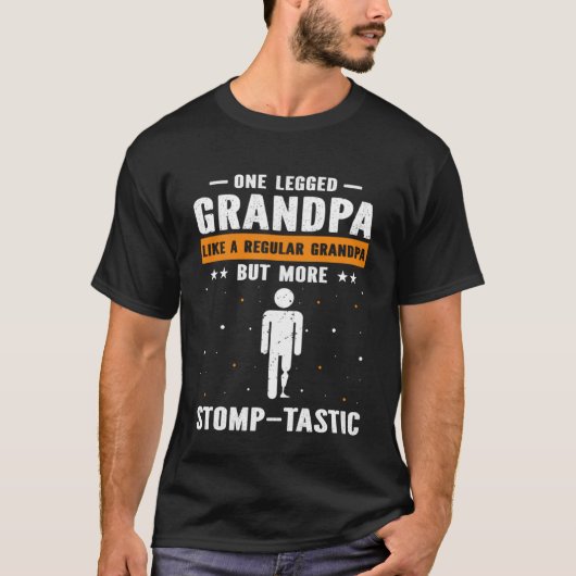 義肢テーマ及び義肢装具 Tシャツ (正面)