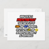 義肢装具士 .. なんてこった 笑 ポストカード (正面/裏面)