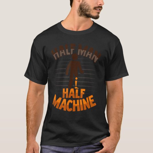 義足の義足のための人工義足のバイオニックAmputeeジョーク Tシャツ (正面)