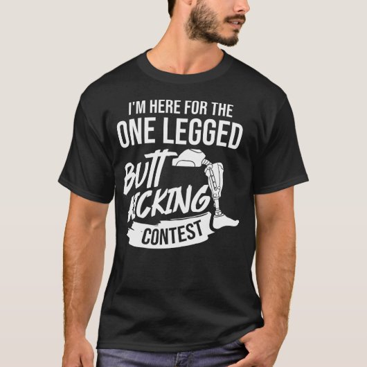 義足の義足の切断の切断 Tシャツ (正面)