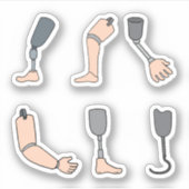 義足シール シール (正面)