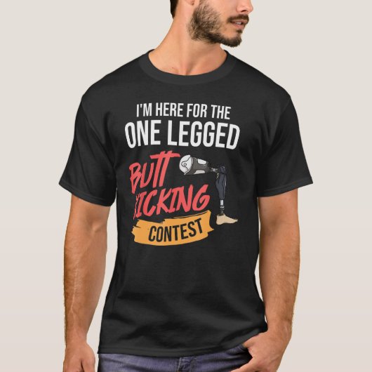 義足義足の義足義足Gif Tシャツ (正面)