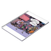 羽おもしろいの鳥 ノートブック (左側)