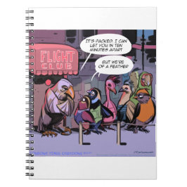 羽おもしろいの鳥 ノートブック