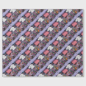 羽おもしろいの鳥 ラッピングペーパー (フラット)