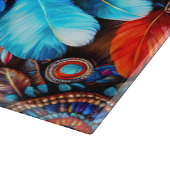 羽かわいらし根 カッティングボード (角)