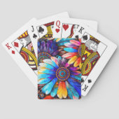 羽かわいらし根 トランプ (裏面)