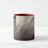 羽との事を望んで下さい マグカップ (中央)