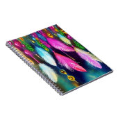 羽とビーズ ノートブック (右側)