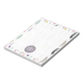 羽と矢モノグラム ノートパッド (回転)