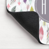 羽と矢モノグラム マウスパッド (コーナー)